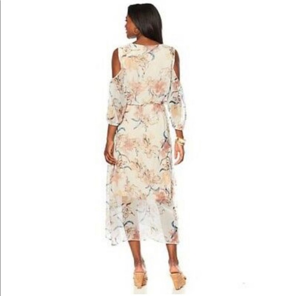 Labellum Hillary Scott cold shoulder floral dress - Picture 4 of 4